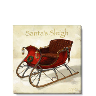 DARREN GYGI HOME COLLECTION " Santa's Sleigh " by Darren Gygi