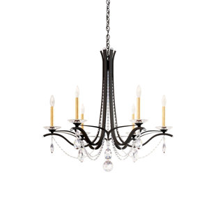 SCHONBEK Vesca 6 - Light Dimmable Classic / Traditional Chandelier