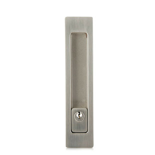 YYBUSHER Recessed Sliding Pocket Privacy Lock Door Latch