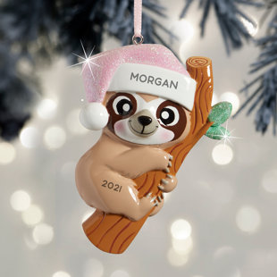 PERSONALIZATION MALL Resin Animals Hanging Figurine Ornament