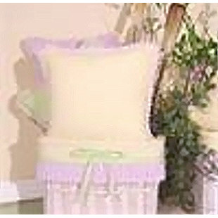 BRANDEE DANIELLE Froggy Embroidered Throw Pillow