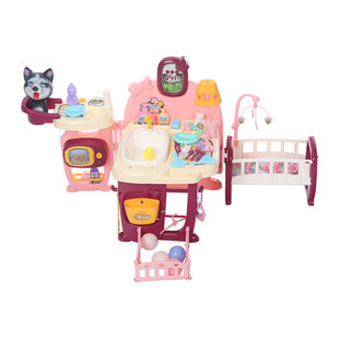 WCCTNYDY INC Kid Pet Dog Care Play Carts & Stands Set