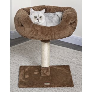 GO PET CLUB Fleece Elevated Pet Bed