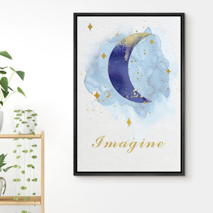 IDEA4WALL Framed On Canvas Painting