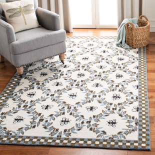 LARK MANOR™ Hollander Wool Floral Rug