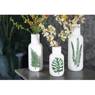 BAY ISLE HOME™ Mowbray Ceramic Table Vase