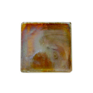 ABOLOS Atmosphere 2 in. x 2 in. Iridescent Recycled Glass Handmade Plastic Face Mounted Mosaic Decorative Wall & Pool Tile