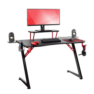 SEVILLE CLASSICS AIRLIFT® airLIFT 47.2" Gaming, Work from Home Office Desk
