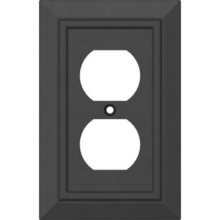 FRANKLIN BRASS Classic 1-Gang Duplex Outlet Wall Plate (Set of 4)