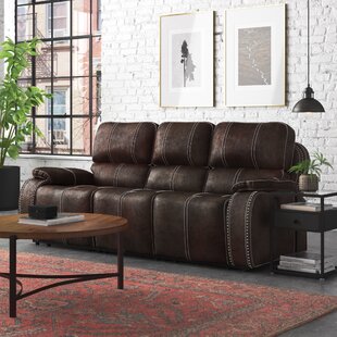 STEELSIDE™ Mayvale 88'' Faux Leather Reclining Sofa