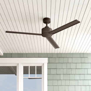 HINKLEY 56" Indoor/Outdoor Propeller Ceiling Fan with Remote
