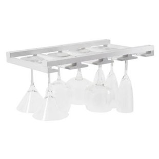 L&C CABINETRY 30 Inch Kitchen Glass Holder - Shaker Style