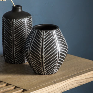 GALLERY DIRECT Depasto Stoneware Table Vase