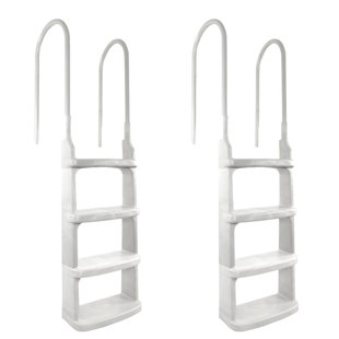 CINDERELLA INC. New Main Access Easy Incline Above Ground In Pool Swimming Pool Ladder (Set of 2)