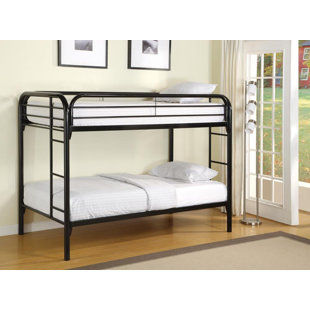 HARRIET BEE Cathey Twin over Twin Bunk Bed