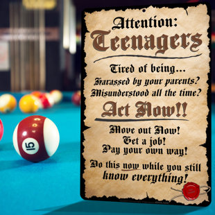 ATX CUSTOM SIGNS Funny Signs for Home Décor