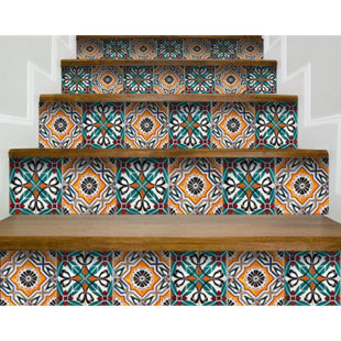 HOMEROOTS 7'' W x 7'' L Vinyl Peel and Stick Mosaic Tile