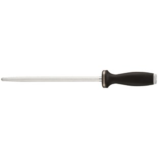 ZWILLING J.A. HENCKELS ZWILLING 10-inch Sharpening Steel with Stainless Steel End Cap