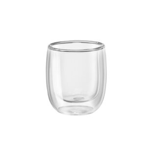 ZWILLING J.A. HENCKELS Zwilling JA Henckels Sorrento Double-Wall Glass Espresso Cup (Set of 2)