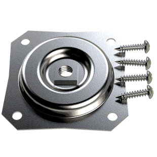 DESIGNS OF DISTINCTION® FURNITURE FINDINGS Straight Mounting Plate Hardware