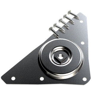 DESIGNS OF DISTINCTION® FURNITURE FINDINGS Heavy Duty Straight Mounting Plate Hardware