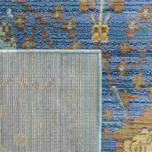 SAFAVIEH Hand Hooked Blue Rug