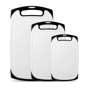 Belwares 3 Piece Plastic Cutting Board Set