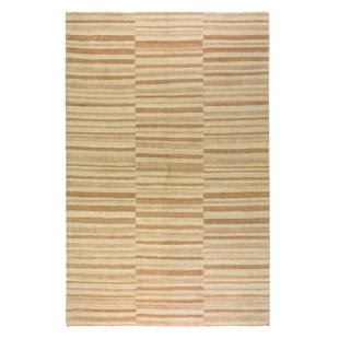 TUFENKIAN Designers Reserve Hand Knotted Wool Striped Rug