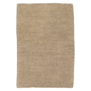 TUFENKIAN Sprouts Hand Knotted Wool Solid Color Rug