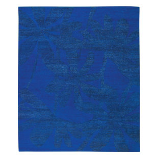 TUFENKIAN Paradise Floral Hand-Knotted Blue Area Rug