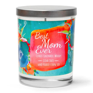 CEDAR CRATE MARKET Lavender and Lemongrass Scented Jar Candle