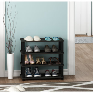 REBRILLIANT 9 Pair Stackable Shoe Rack