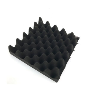 YYBUSHER Black Soundproofing Foam (Set of 50)