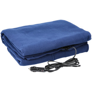 FLEMING SUPPLY Stalwart Heated Blanket - Electric Blanket for Car, Truck, SUV or RV - Winter Car Accessories