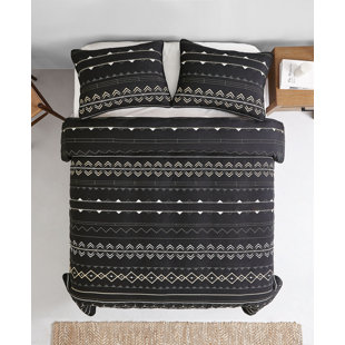 BECO HOME Rooney Modern & Contemporary Percale Quilt Set