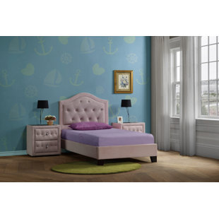 HOKKU DESIGNS Sahily 2 - Drawer Nightstand in Pink