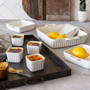Overandback 7 Piece Ceramic Bakeware Set