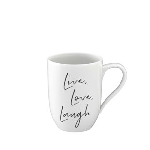 LIKE BY VILLEROY & BOCH GROUP Villeroy & Boch Statement Mug Live Laugh Love