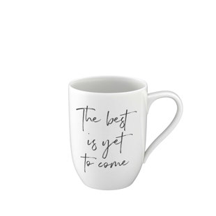 LIKE BY VILLEROY & BOCH GROUP Villeroy & Boch Statement Coffee Mug The Best is Yet to Come