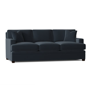 WAYFAIR CUSTOM UPHOLSTERY™ Rodrigo 87" Square Arm Sleeper Sofa Bed with Reversible Cushions