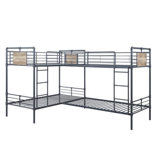 Tolland Metal Triple Bunk Bed by Mason & Marbles