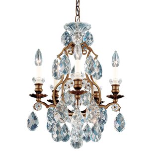 SCHONBEK Renaissance 5 - Light Glass Classic / Traditional Chandelier