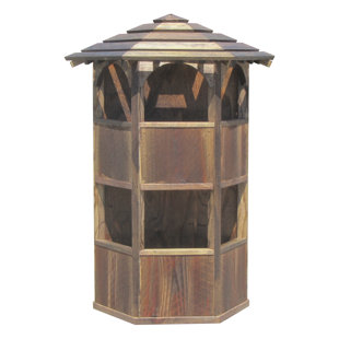 SAMS GAZEBOS Handmade Wood Outdoor Wall Planter