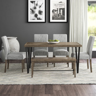 GREYLEIGH™ Swanscombe 6 Piece Dining Set w/ Distressing
