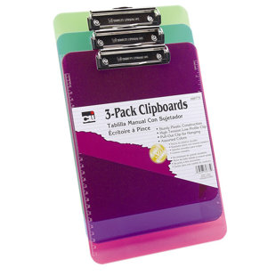 CHARLES LEONARD CO. Plastic Clipboard Set