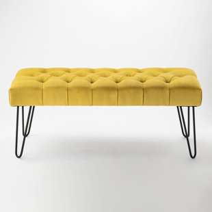 BENCH4HOME Velvet Upholstered Bench