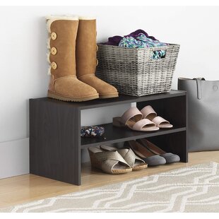 REBRILLIANT Whitman 9 Pair Stackable Shoe Rack