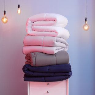 KEECO Twin All Season Polyester Down Alternative Comforter