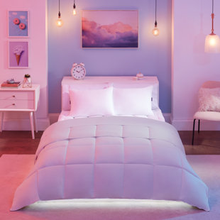 KEECO Twin All Season Polyester Down Alternative Comforter