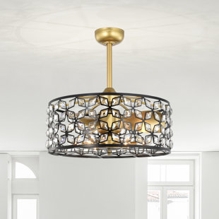 HOME ACCESSORIES INC 19'' Ceiling Fan with Light Kit